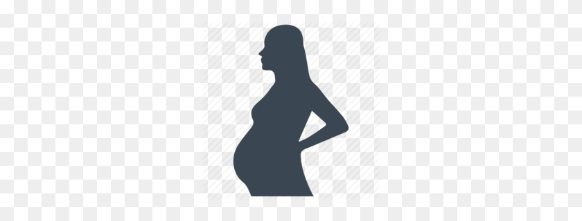 260x260 Clipart De Centro De Maternidad - Clipart De Vientre Embarazado