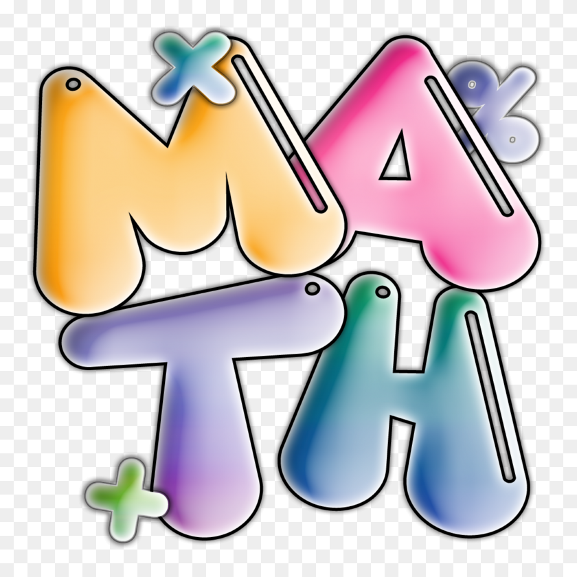 1024x1024 Math Center Clip Art - Melonheadz Math Clipart