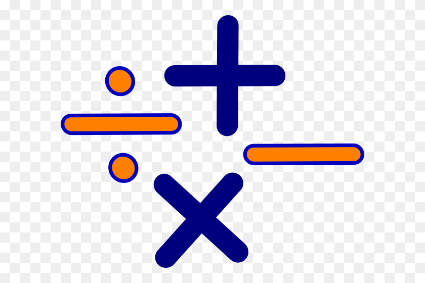 600x500 Math Signs Clip Art - Operation Clipart