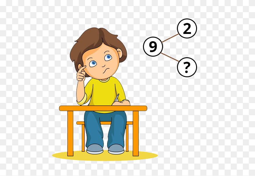 550x521 Math Thinking Clipart - Problem Solving Clipart