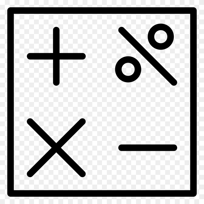 980x980 Mathematical Symbols Png Icon Free Download - Math Symbols PNG