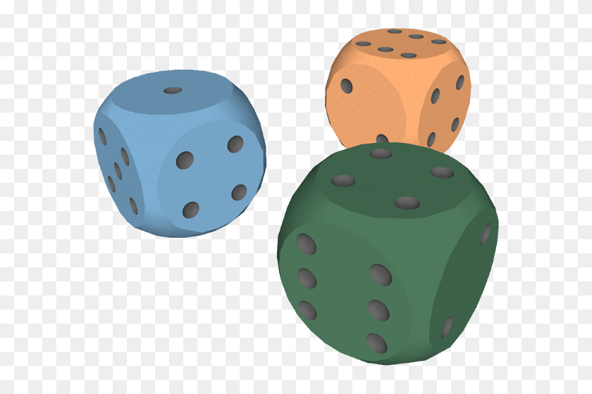 600x500 Maths Of Dungeons And Dragons - Dnd Dice PNG