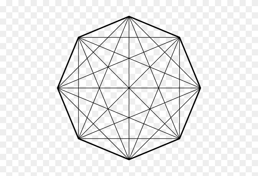 512x512 Matrix Sacred Geometry - Matrix PNG