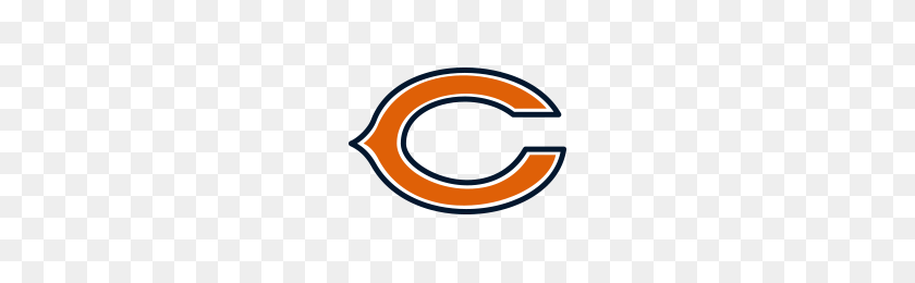 200x200 Matt Fleming Cut, Malachi Jones Signed - Chicago Bears Logo PNG