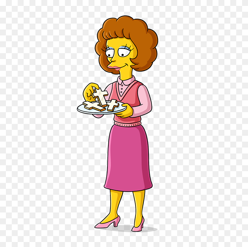 509x777 Maude Flanders De Los Simpsons Wiki Fandom Powered - 3Ra Enmienda De Imágenes Prediseñadas