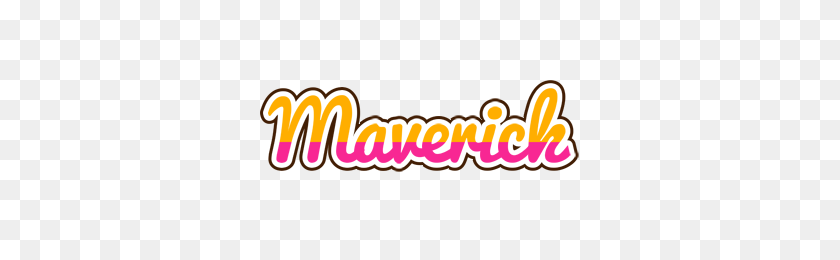320x200 Maverick Logo Name Logo Generator - Maverick Logo PNG