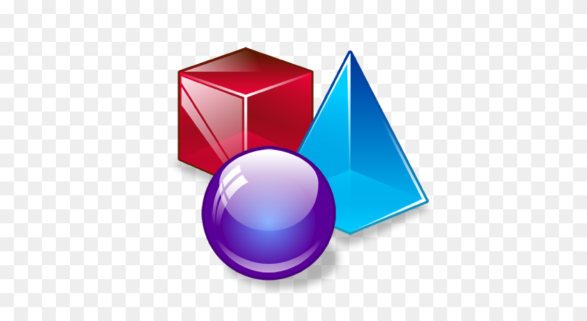 400x400 Max, Shapes Icon - 3d PNG
