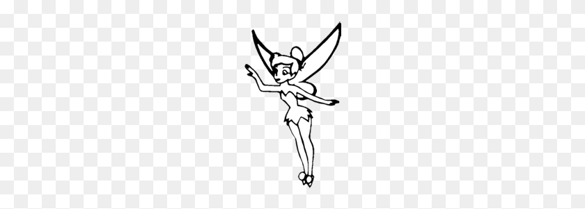 140x241 May Exeter College - Tinkerbell Silueta Png
