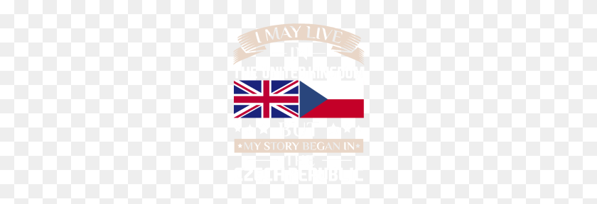 190x228 Puede Vivir En El Reino Unido La Historia Comenzó En La República Checa Bandera - Bandera Del Reino Unido Png