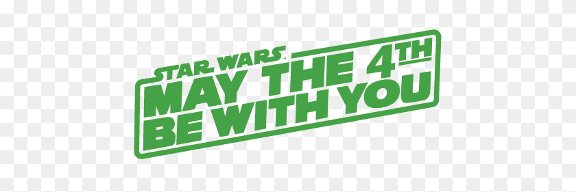 450x221 May The Be With You Png Png Image - May The 4th Be With You PNG