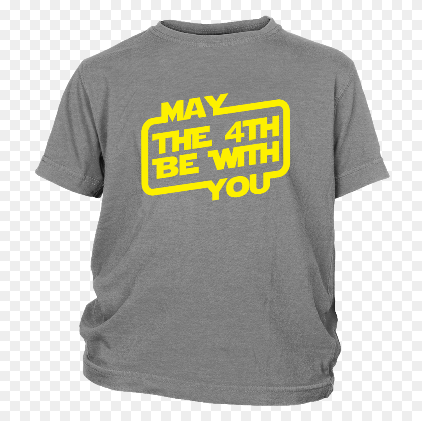 1000x1000 May The Be With You Youth T Shirt Blast Tees - May The 4th Be With You PNG