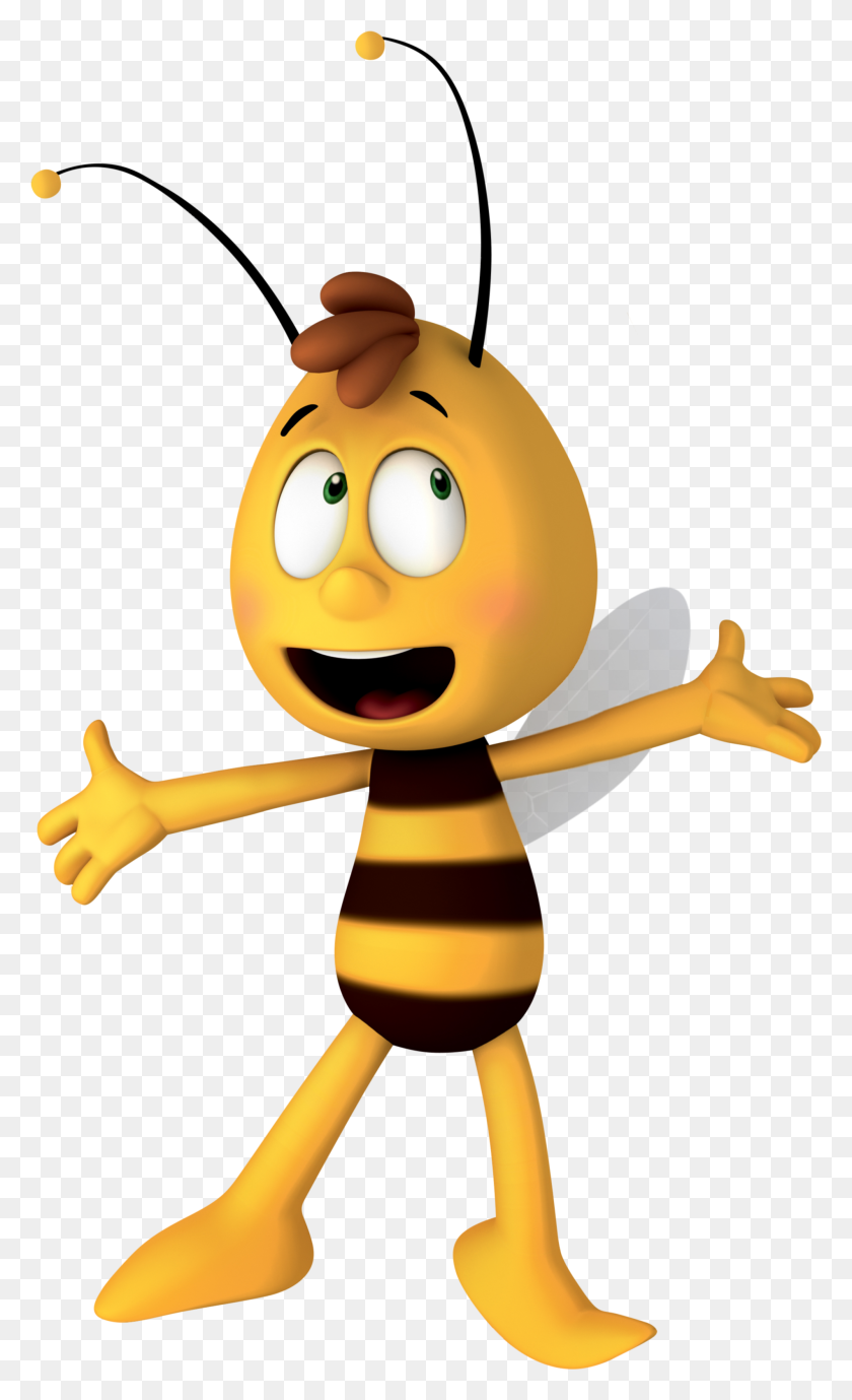 1900x3215 Пчелка Майя Пчелка, Мультфильм - Buzz Clipart