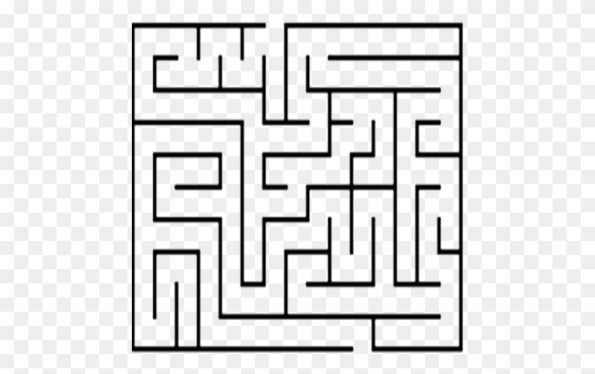 468x468 Maze Clip Art - Maze PNG