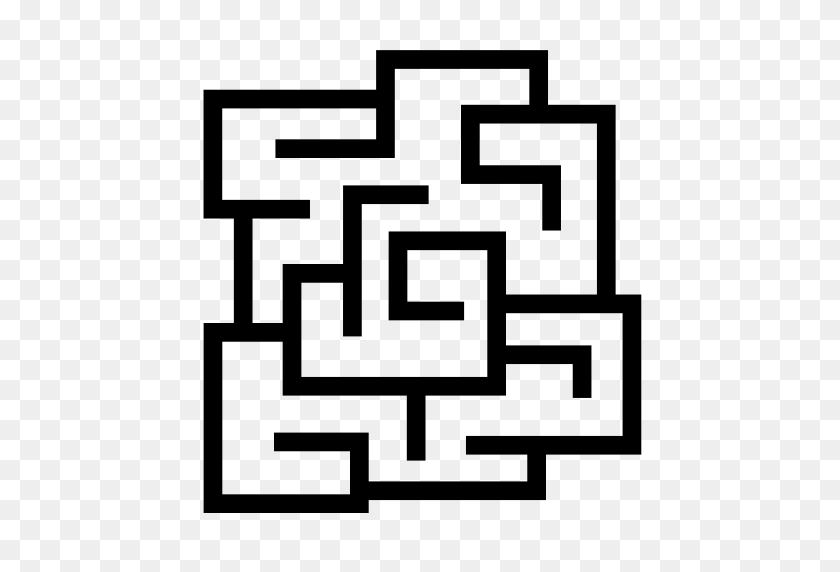 512x512 Maze Icon Free Of Game Icons - Maze PNG