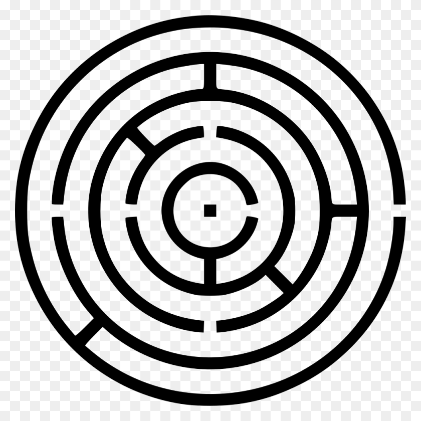 980x980 Maze Labyrinth Png Icon Free Download - Maze PNG