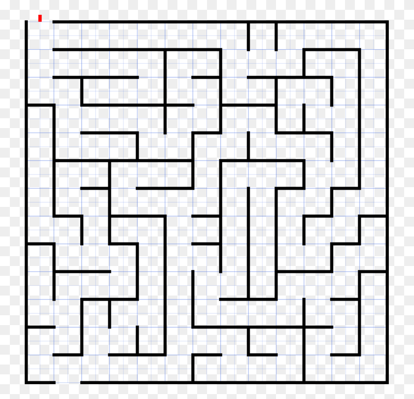 739x750 Maze Labyrinth The New York Times Crossword Puzzle The New York - Times Square Clipart