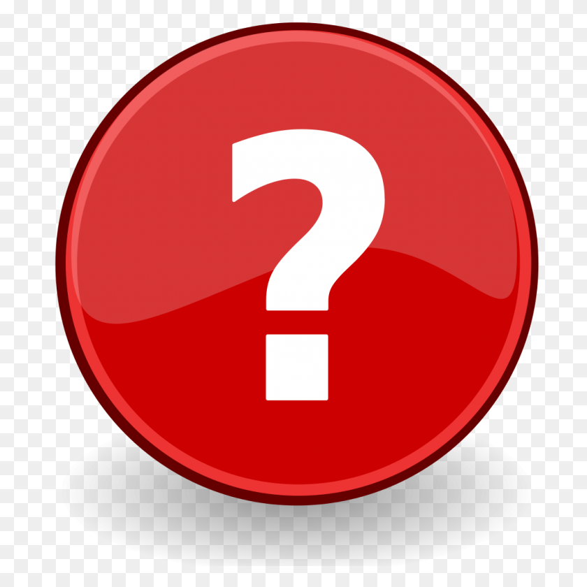 1024x1024 Mblem Question Red - Red Question Mark PNG