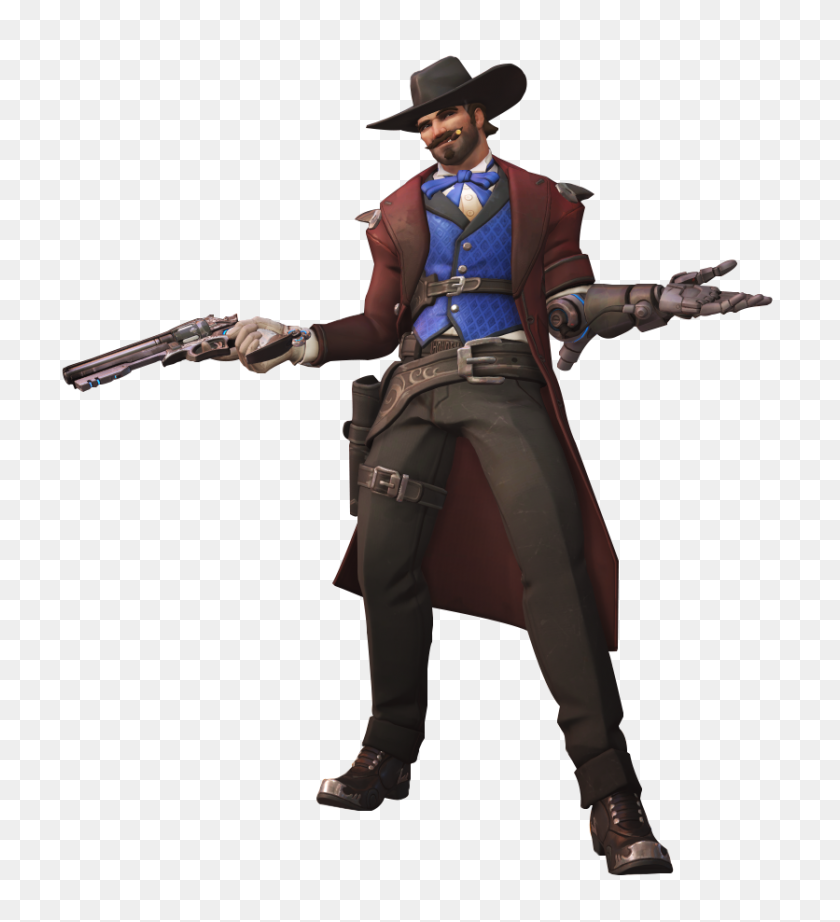836x924 Mccree Png Png Image - Mccree PNG