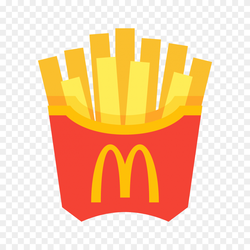 1600x1600 Mcdonalds Clipart Fries - Fries Clipart