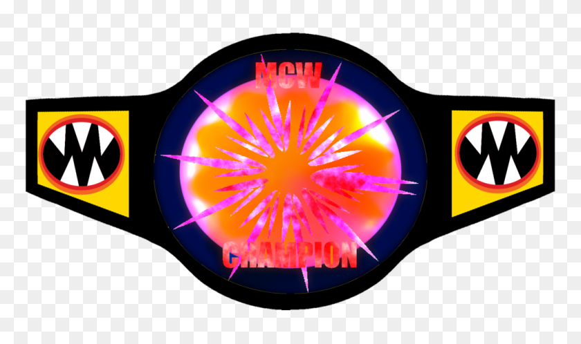 1024x576 Mcw Championship Grubber - Wrestling Belt Clipart