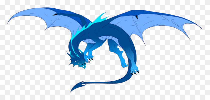 12995x5697 Me In Art And Dragon - Frost Clipart