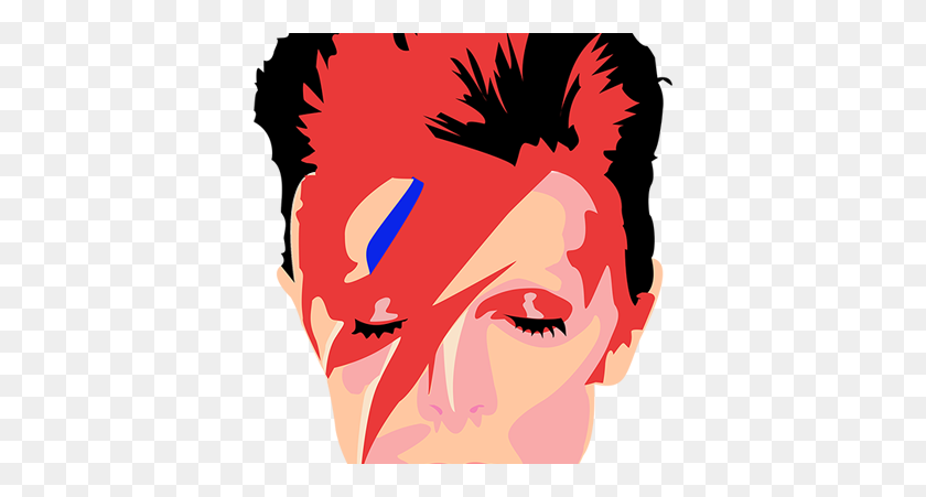 500x391 Meaghan Mena - David Bowie Clipart
