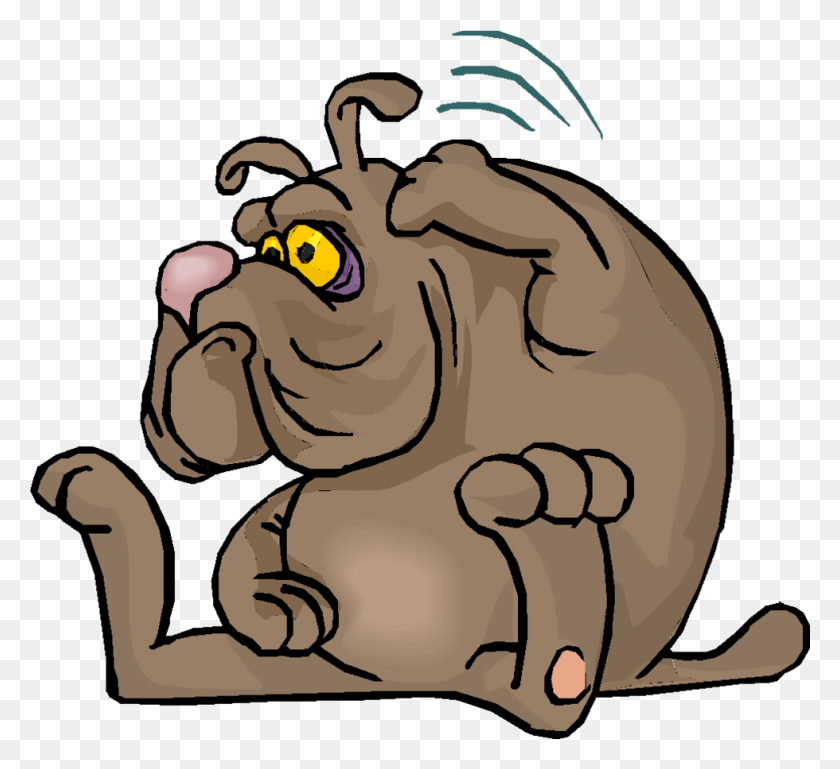 980x892 Mean Dog Clipart - Scratching Head Clipart