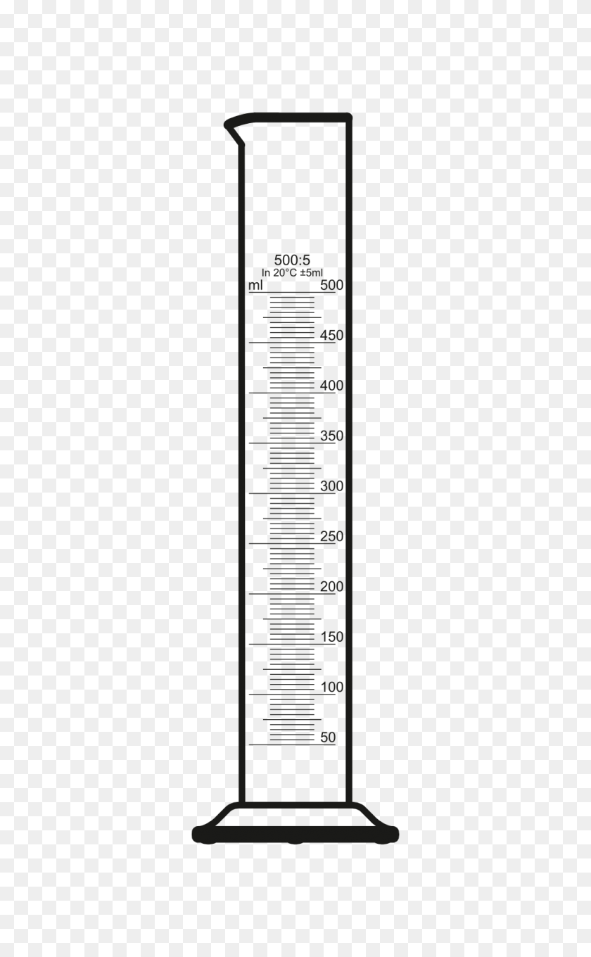 1000x1667 Измерительный Цилиндр - Датчик Дождя Клипарт