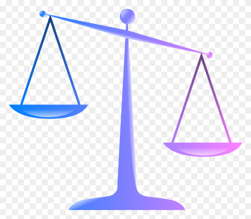 868x750 Measuring Scales Lady Justice Download Balans - Lady Justice PNG