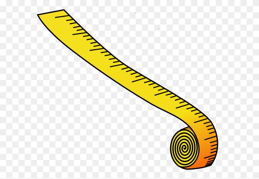 600x522 Measuring Tape Clipart Transparent Png - PNG Tape