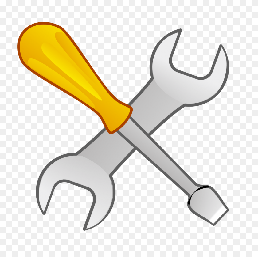 1000x1000 Mechanic Tools Cliparts - Mechanic Clipart Black And White
