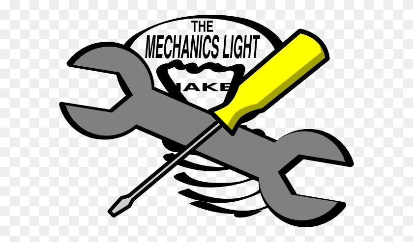 600x433 Mechanics Light Clip Art - Mechanic Clipart