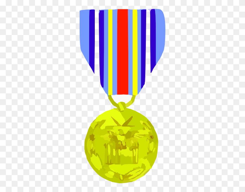 294x598 Medalla Clipart - Medal Of Honor Clipart