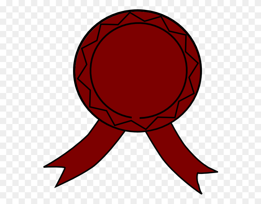 564x598 Medallion Award Clip Art Free Vector - Red Barn Clipart