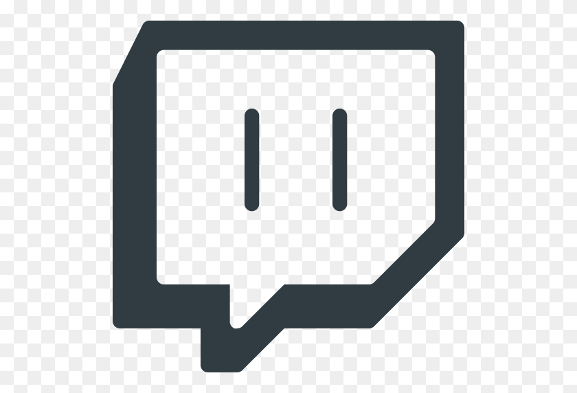 512x512 Media, Logo, Social, Twitch Icon - Twitch PNG Logo