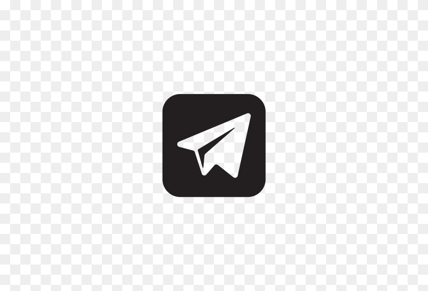 512x512 Medios, Mensaje, Social, Icono De Telegram - Logotipo De Telegram Png