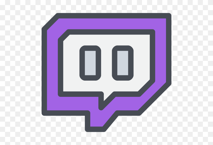 512x512 Media, Network, Social, Twitch Icon - Twitch Icon PNG