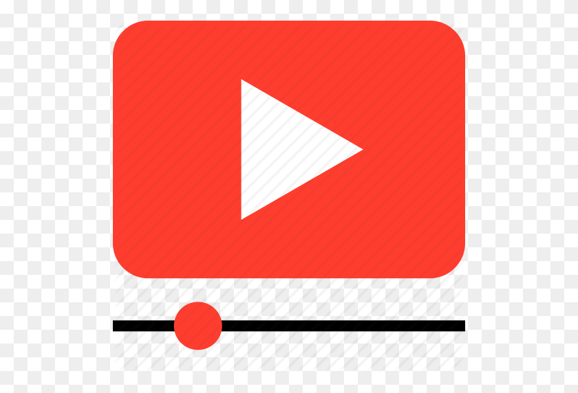 512x512 Medios, Play, Video, Youtube, Youtubers Icon - Reproducir Video Png