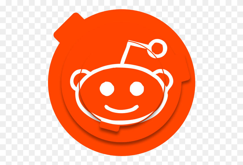 512x512 Media, Reddit, Social Media, Social, Reddit Logo, Socialmedia - Reddit Logo PNG