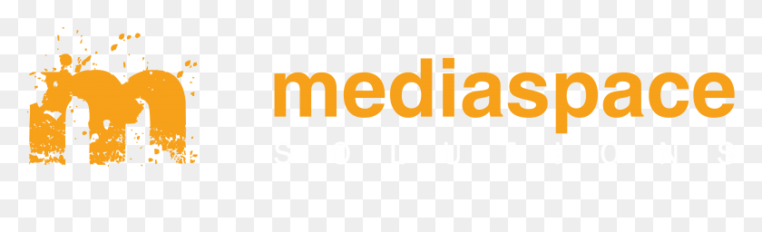 3804x959 Mediaspace Solutions Público Objetivo - Logotipo De Destino Png