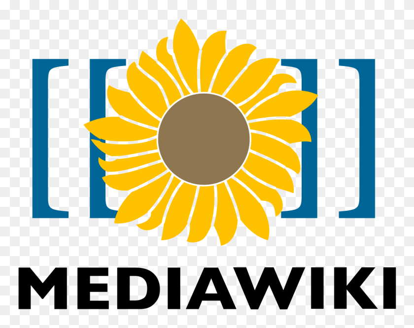 1280x996 Mediawiki Logo Rediseñado Bordado - Bordado Png