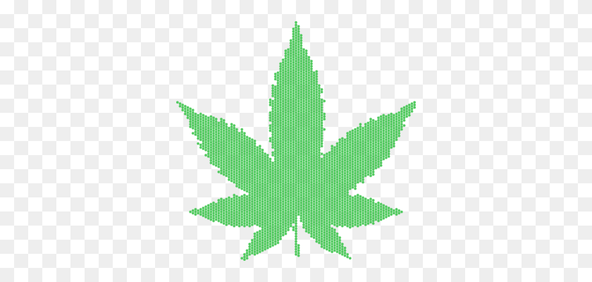 340x340 Medical Cannabis Hemp Plants Leaf - Marijuana Plant PNG