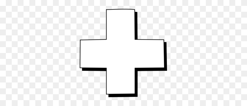 297x300 Medical Cross Cliparts - Cross Outline Clipart
