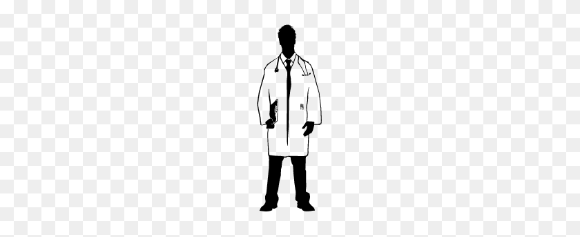 283x283 Medical Doctor Black Clipart Free Clipart - Physician Clipart