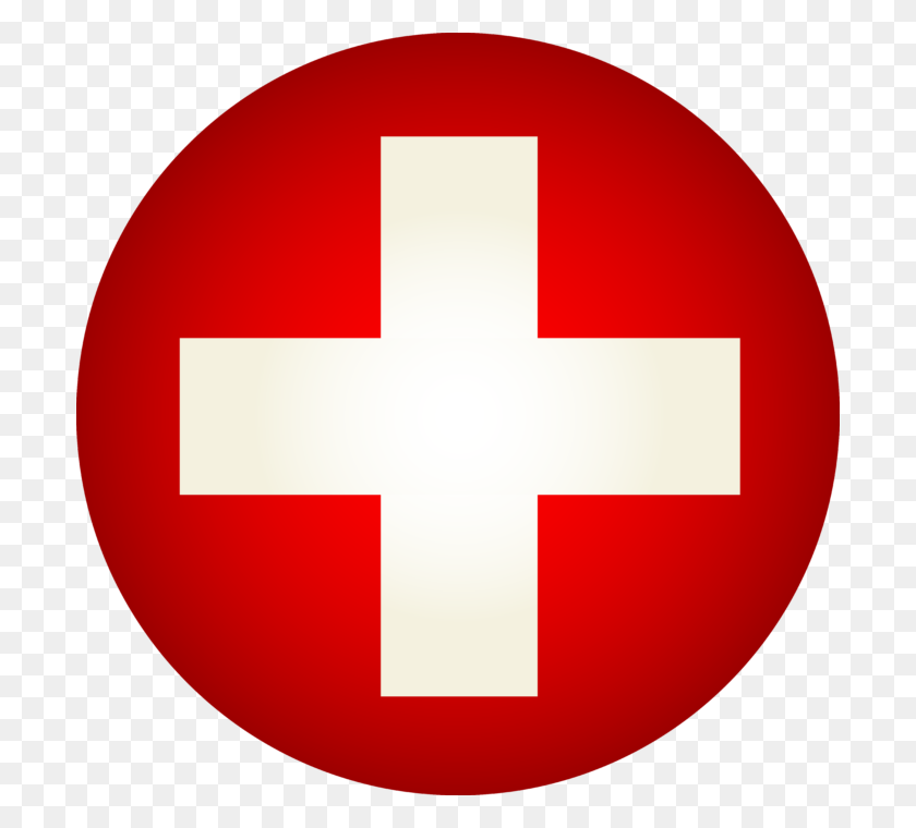 700x700 Медицинский Логотип Красный И Белый Клипарт - Медицинский Логотип Png