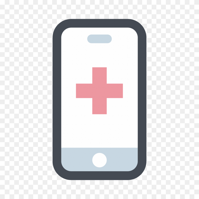 1600x1600 Значок Медицинского Мобильного Приложения - Телефон Png