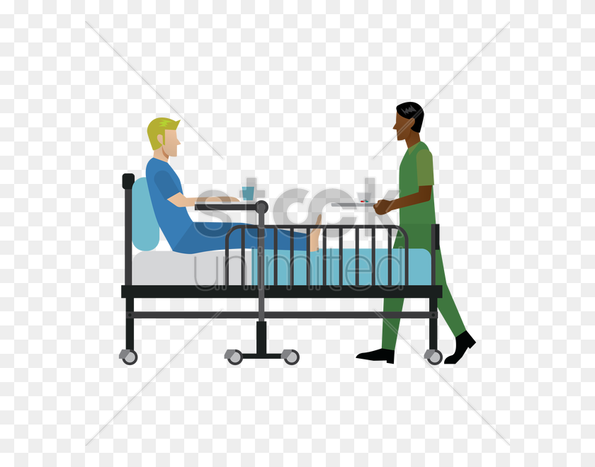 600x600 Medical Staff Attending To Patient Vector Image - Medical Equipment Clipart