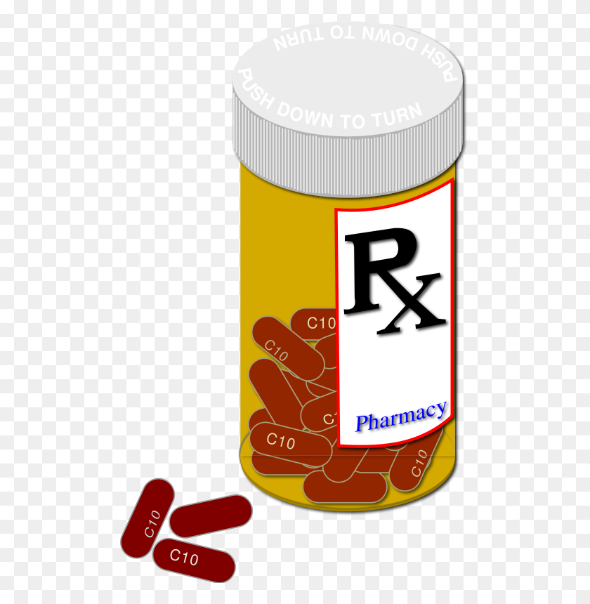 498x800 Medicine Clipart Pill Bottle - Fotosearch Clipart
