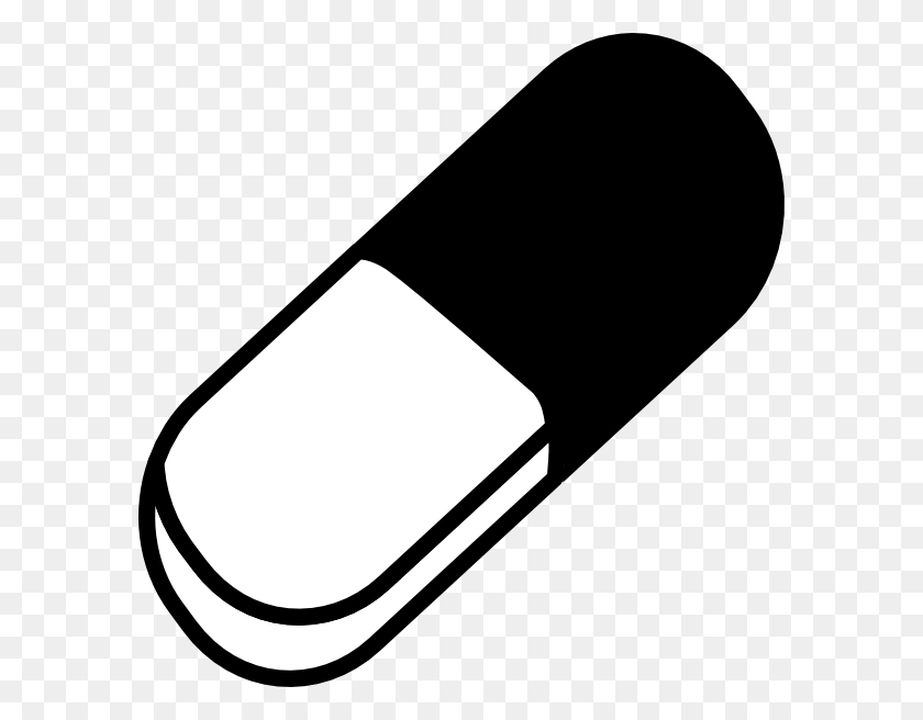 588x596 Medicine Pill Clip Art - Pill Clipart