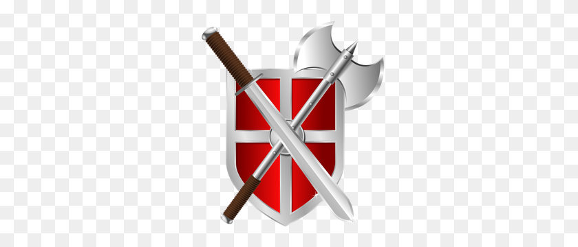 276x300 Medieval Sword Clipart - Medieval Clipart
